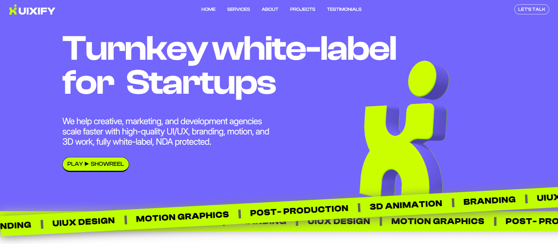 UIXIFY website preview